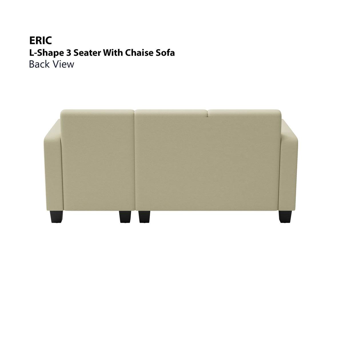 Eric L-shape 3 Seat with Chaise (Right Facing) Sofa