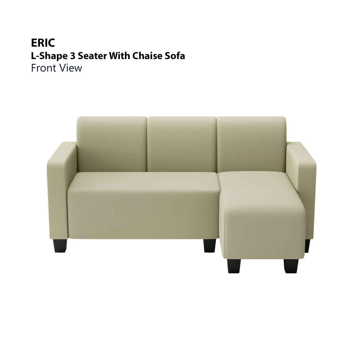 Eric L-shape 3 Seat with Chaise (Right Facing) Sofa