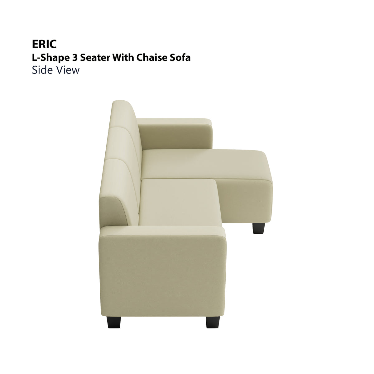 Eric L-shape 3 Seat with Chaise (Right Facing) Sofa