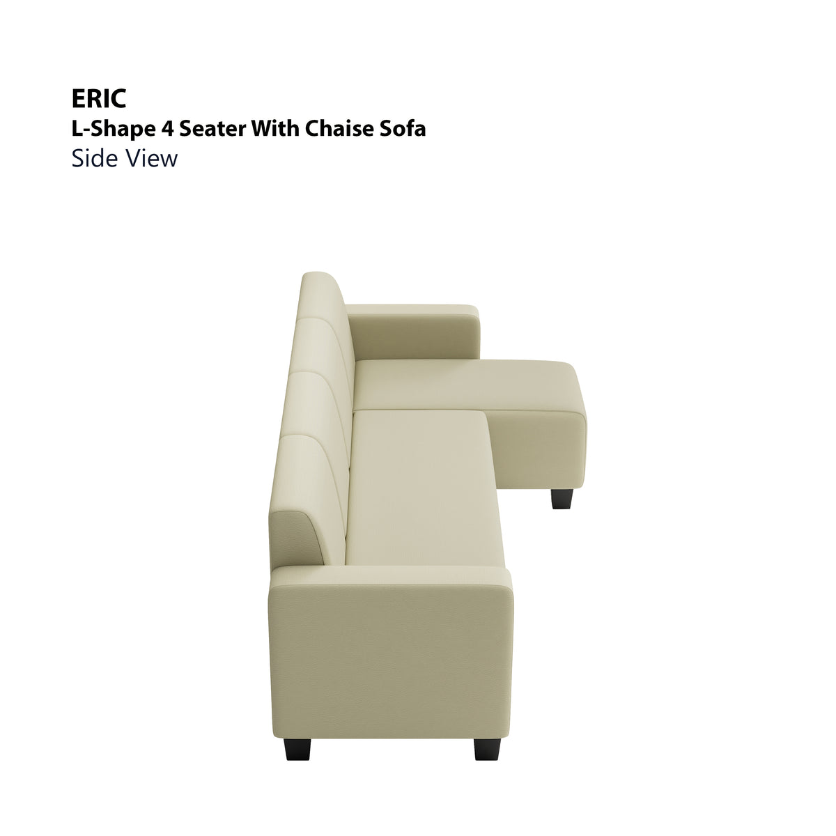 Eric L-shape 4 Seat with Chaise (Right Facing) Sofa