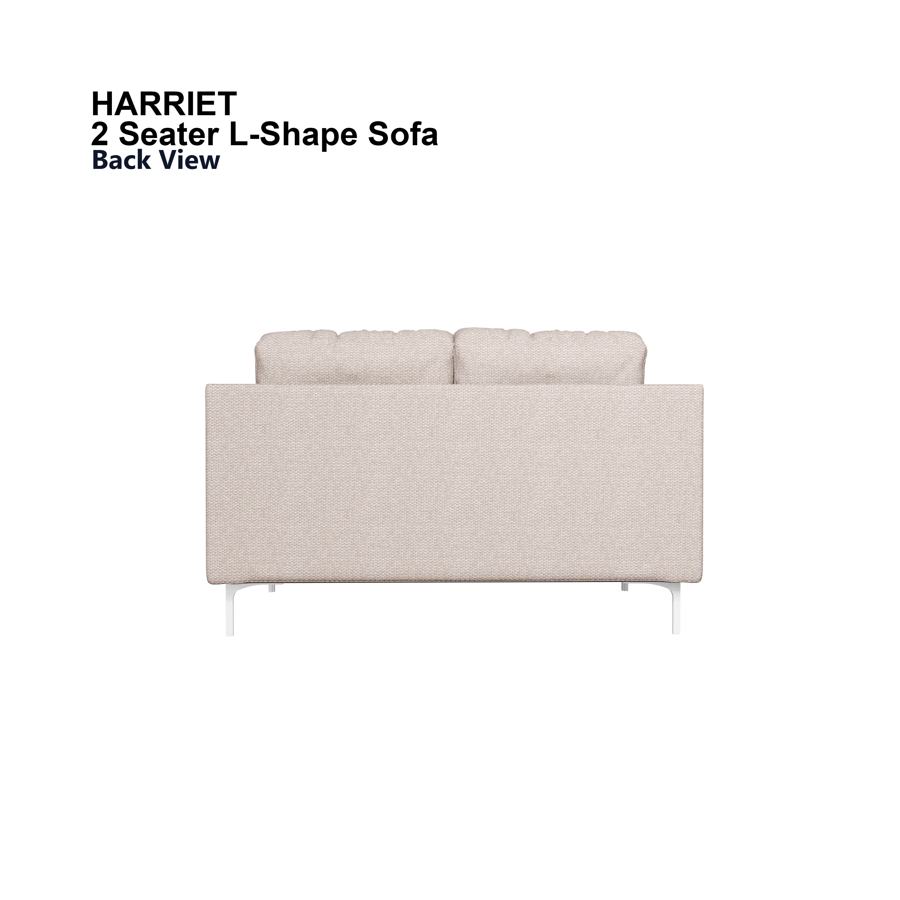 Harriet L-shape 2 Seat Sofa