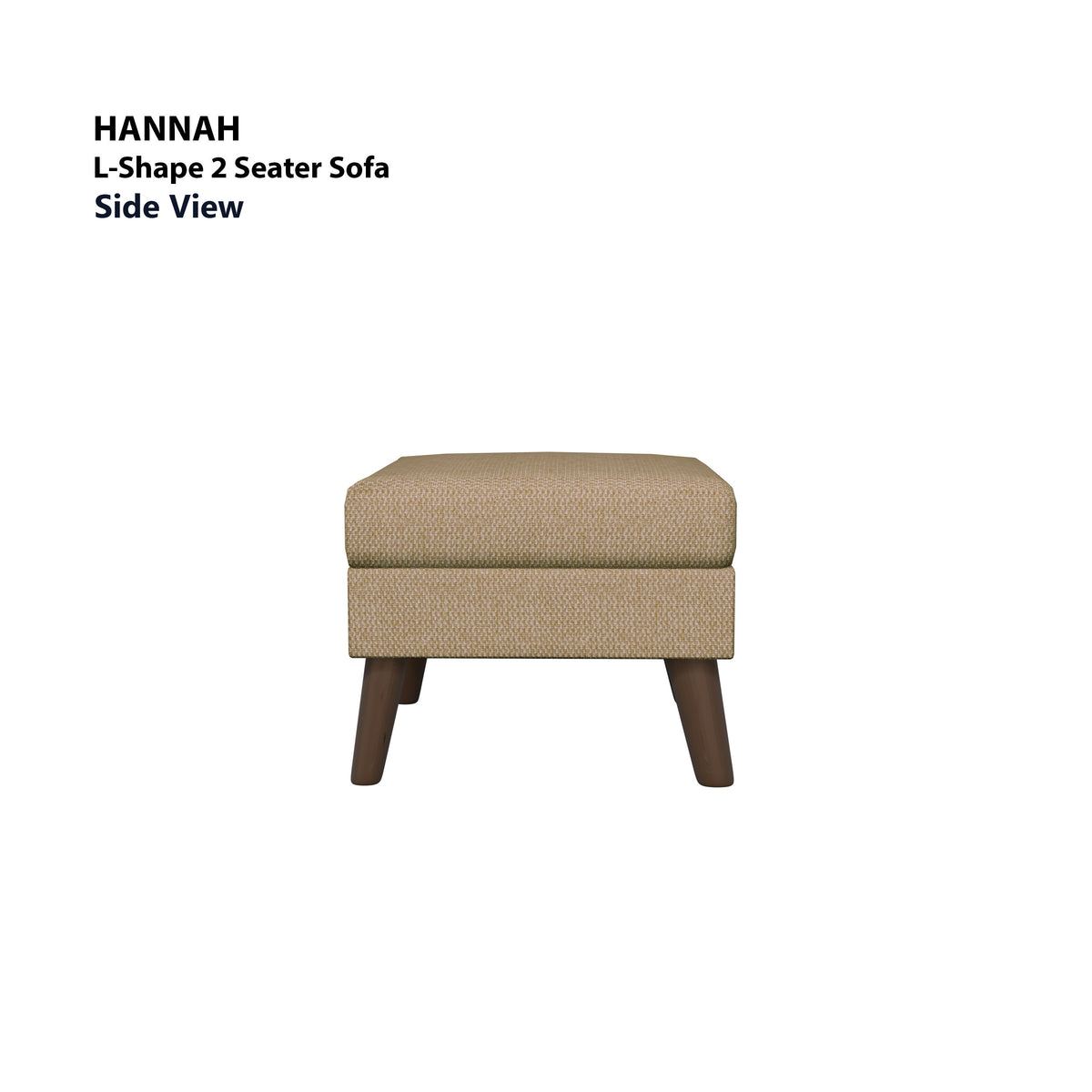 Hannah L-shape 2 Seat Sofa