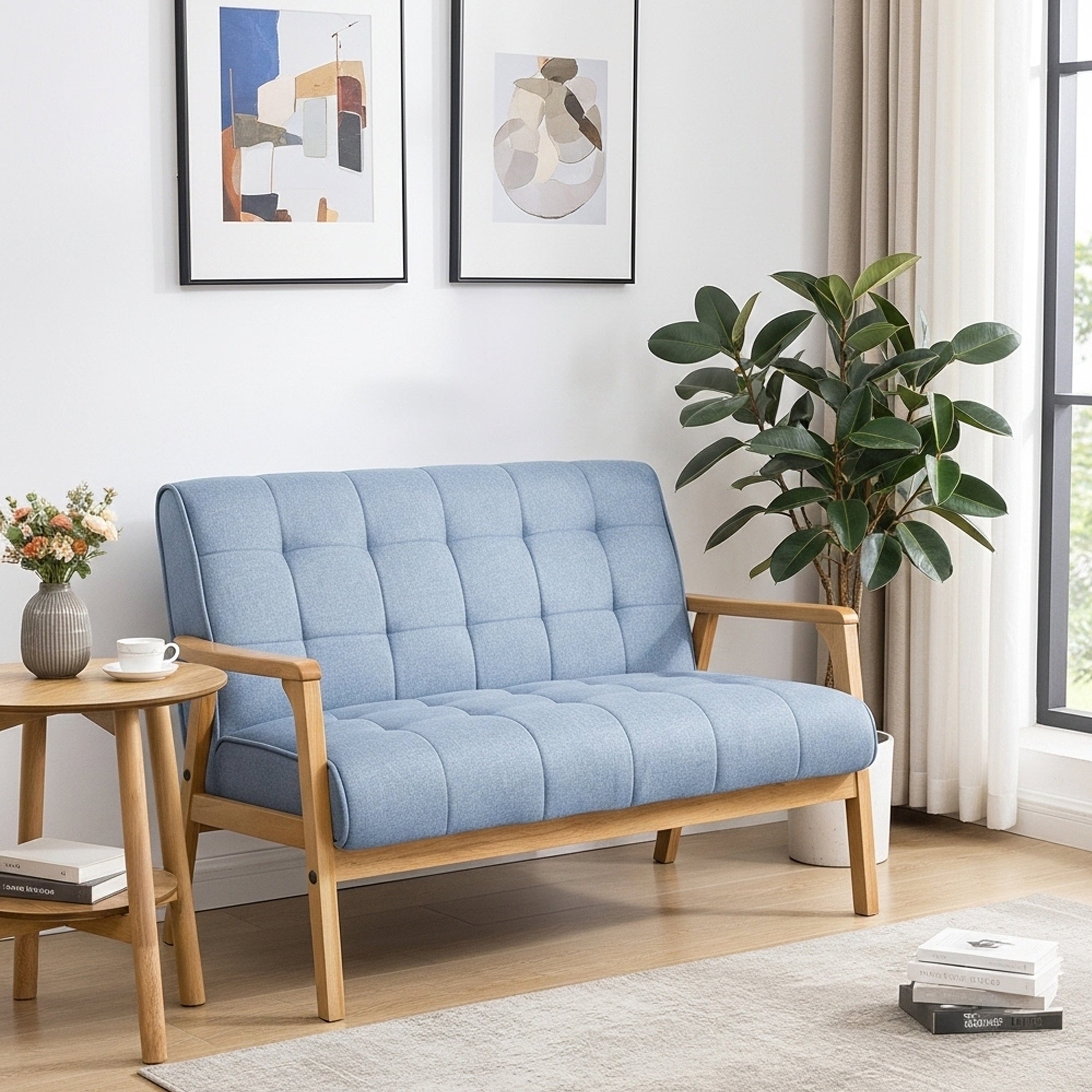 #color_Teak + Aquamarine Blue