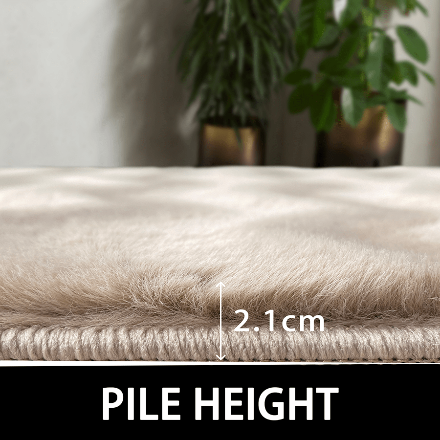 Adane Faux Fleece Rug Adane Faux Fleece Rug Mandaue Foam