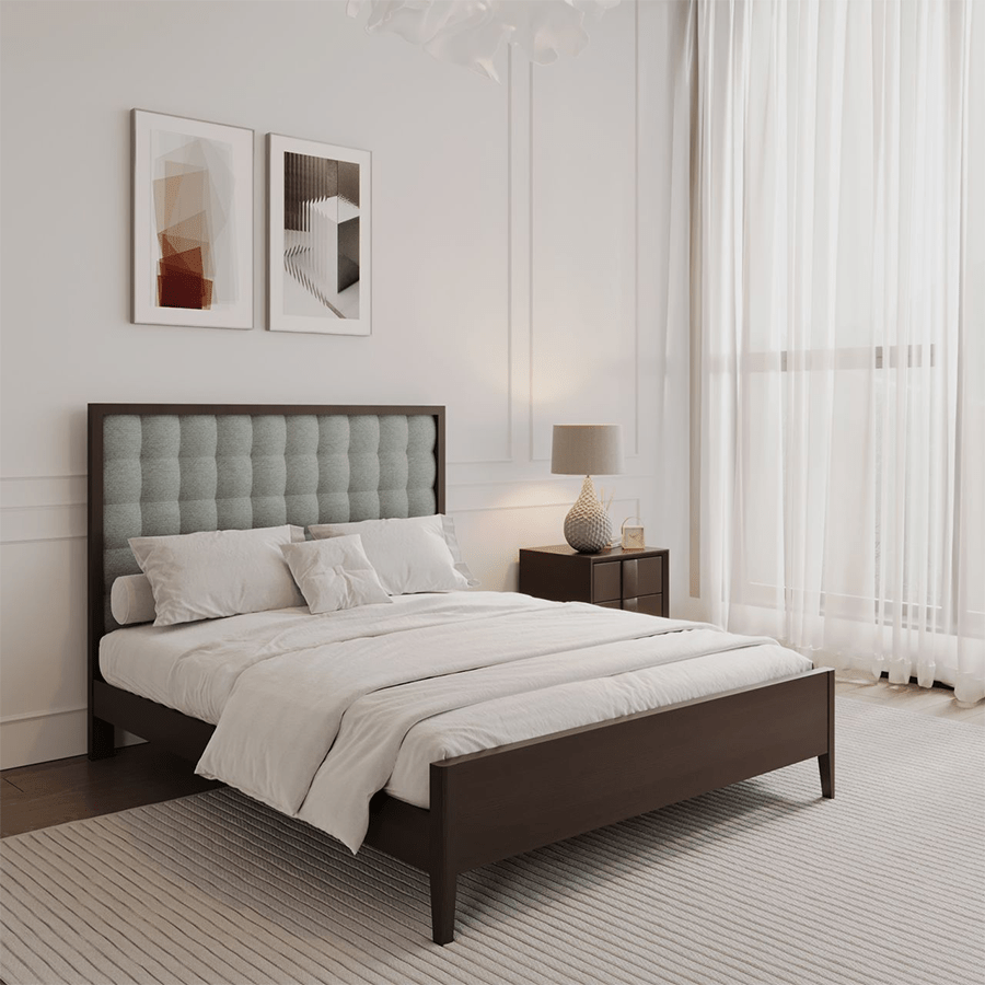 MORE ADRIANNA OPTIONS Adrianna 54x75" Bed - Walnut Brown Adrianna 54x75" Bed - Walnut Brown Mandaue Foam