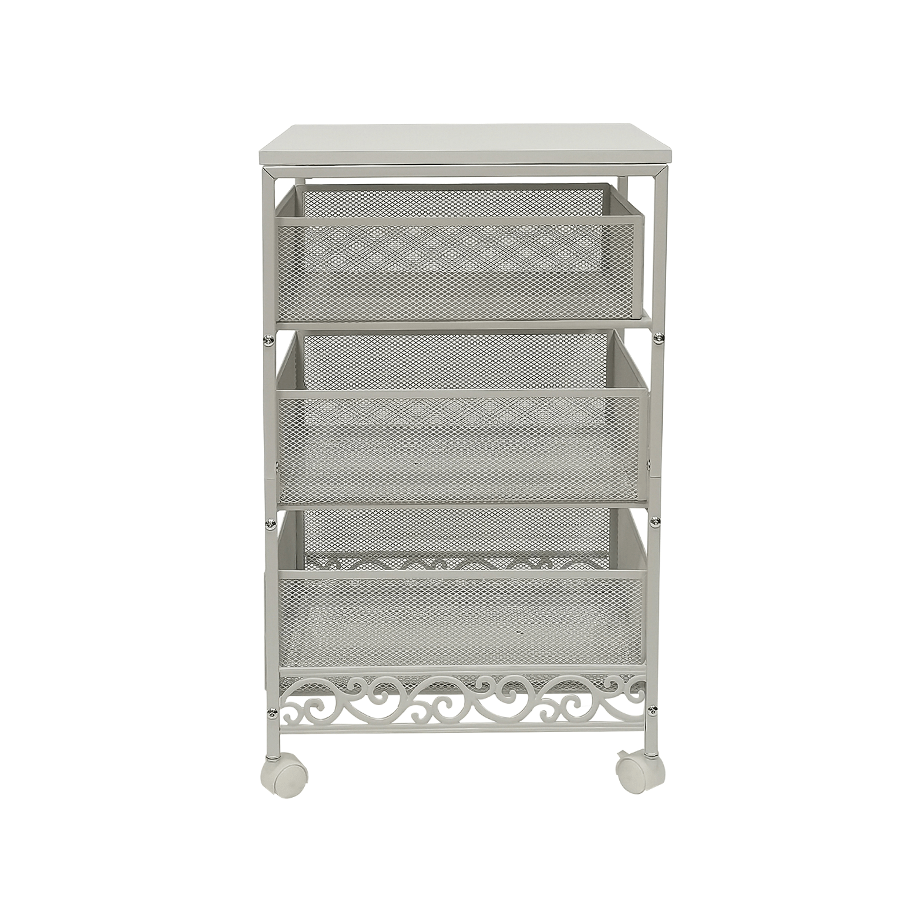 Agata Metal Mesh Trolley Agata Metal Mesh Trolley Mandaue Foam