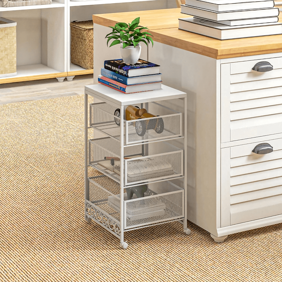 Agata Metal Mesh Trolley Agata Metal Mesh Trolley Mandaue Foam
