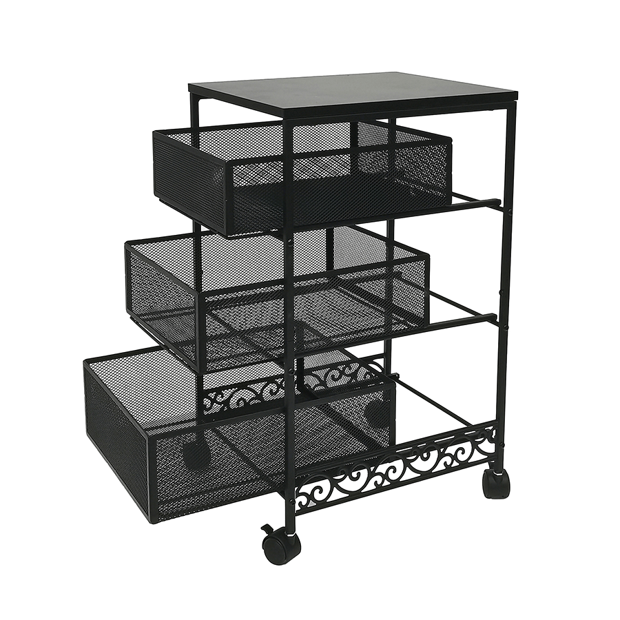 Agata Metal Mesh Trolley Agata Metal Mesh Trolley Mandaue Foam