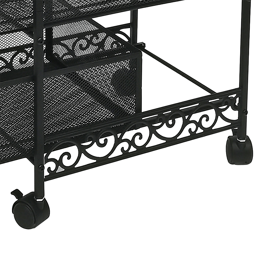 Agata Metal Mesh Trolley Agata Metal Mesh Trolley Mandaue Foam
