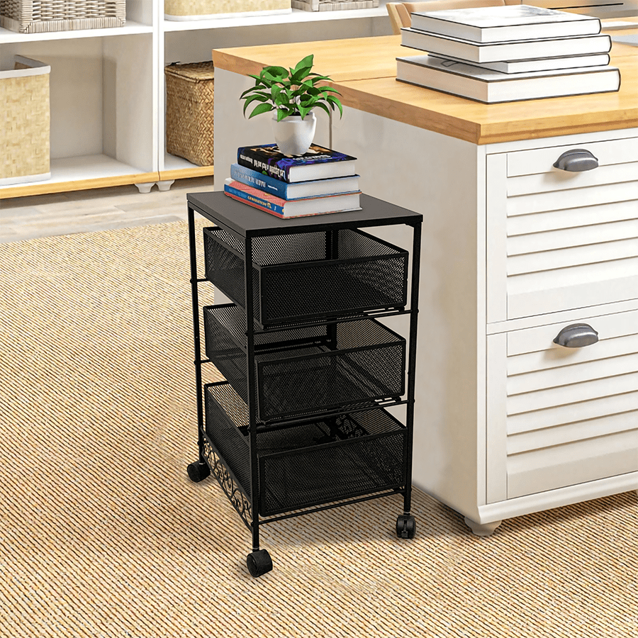 Agata Metal Mesh Trolley Agata Metal Mesh Trolley Mandaue Foam