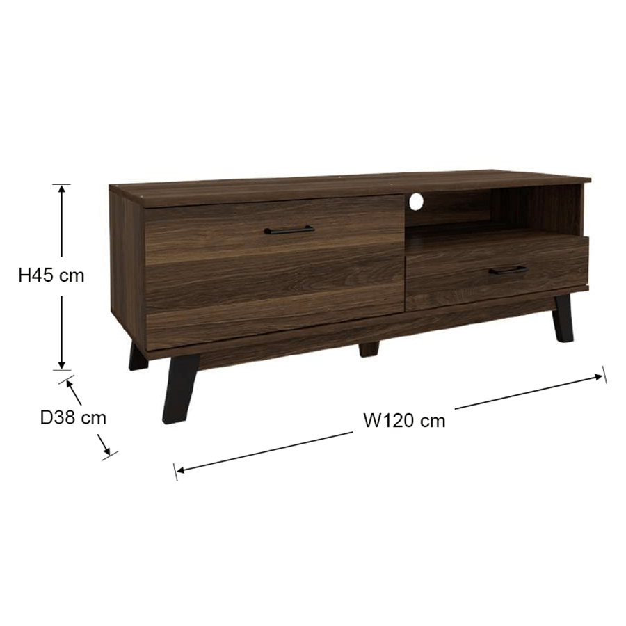 MORE AIDEN OPTIONS Aiden 120 cm Low TV Rack Aiden 120 cm Low TV Rack Mandaue Foam