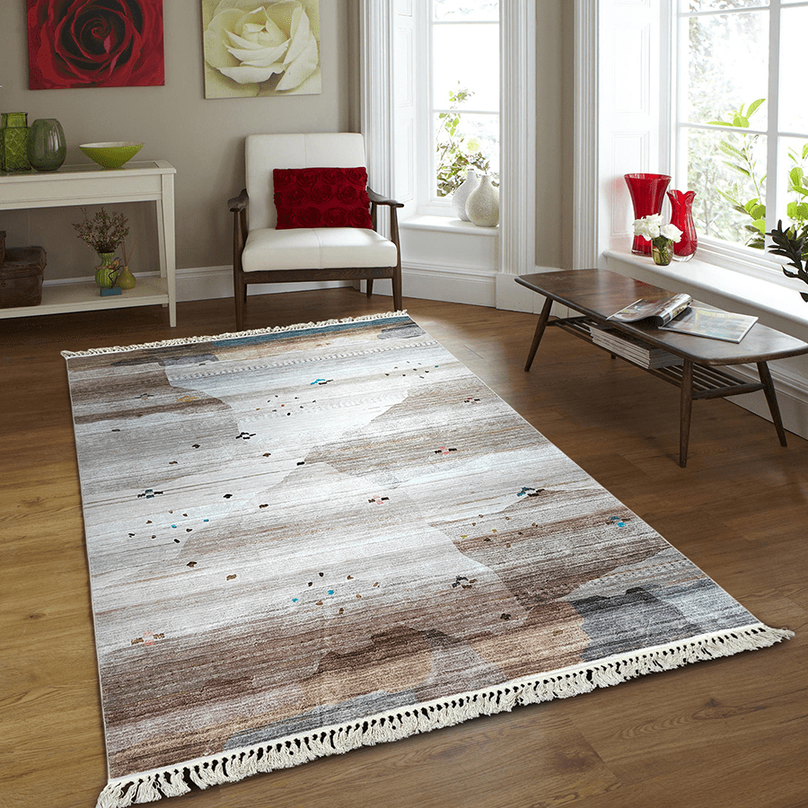 Akar Waterproof Rug with Fringes Akar Waterproof Rug with Fringes Mandaue Foam