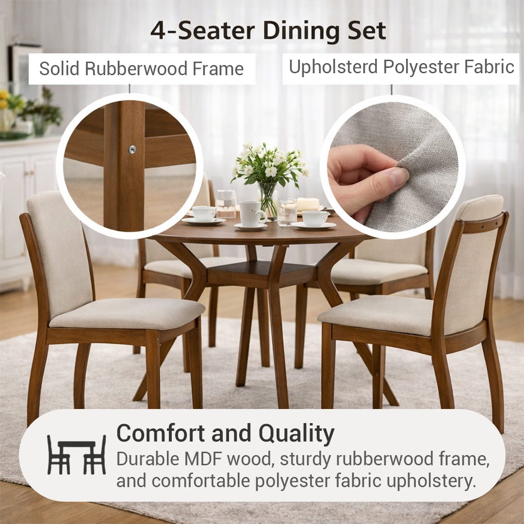 Alexander 4 Seater Dining Set