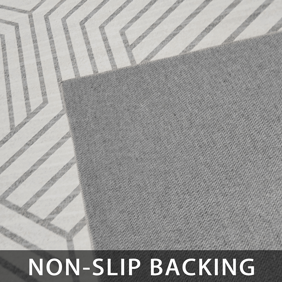 Ali Ivory Geo Printed Rug Ali Ivory Geo Printed Rug Mandaue Foam