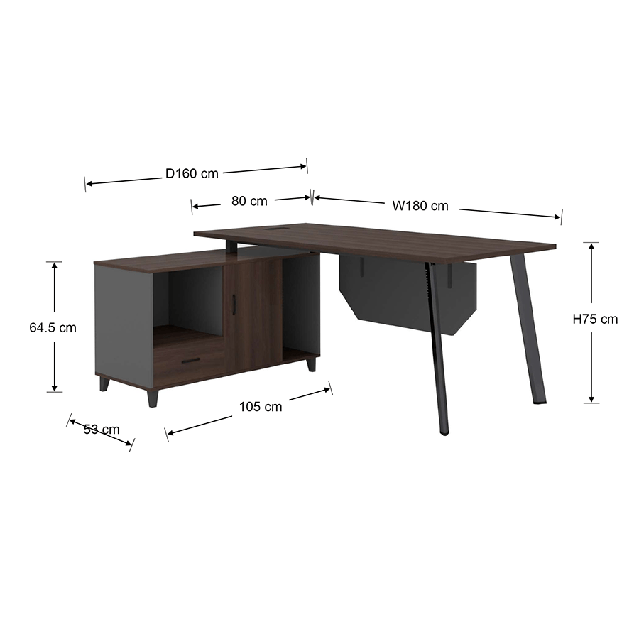 MORE ALICE OPTIONS Alice 180 cm Fix Executive Desk Alice 180 cm Fix Executive Desk Mandaue Foam