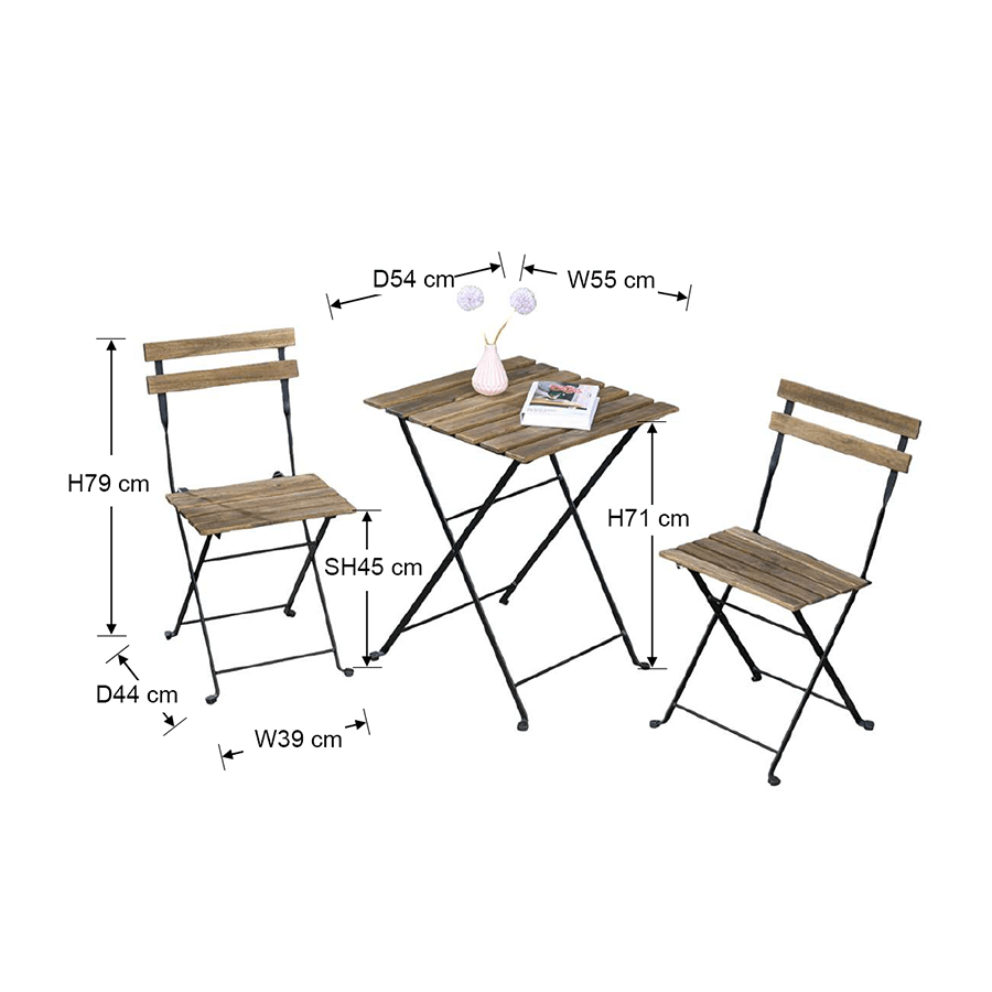 Alyssa Bistro Set Alyssa Bistro Set Mandaue Foam