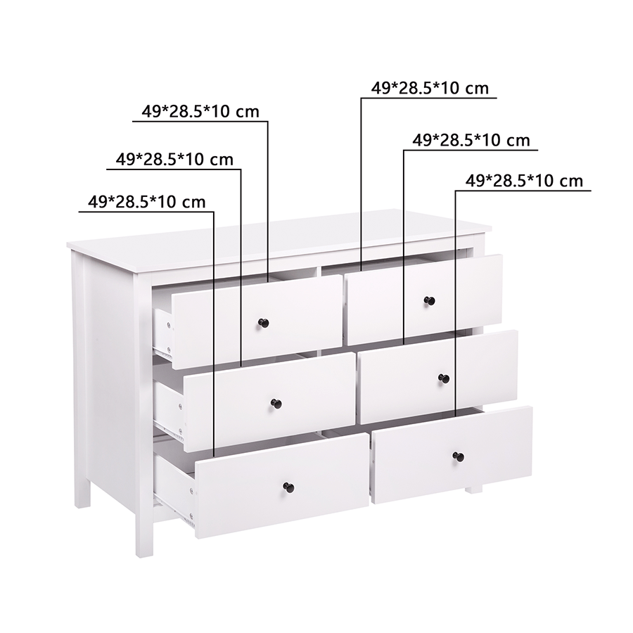 MORE AMBER OPTIONS Amber 120 cm 6 Chest of Drawers Amber 120 cm 6 Chest of Drawers Mandaue Foam