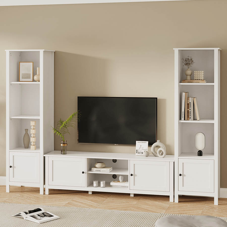 MORE AMBER OPTIONS Amber 150 cm TV Stand with 2 Doors Amber 150 cm TV Stand with 2 Doors Mandaue Foam