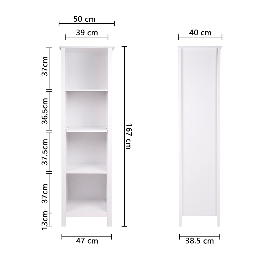 MORE AMBER OPTIONS Amber 4 Tier Book Shelf Amber 4 Tier Book Shelf Mandaue Foam