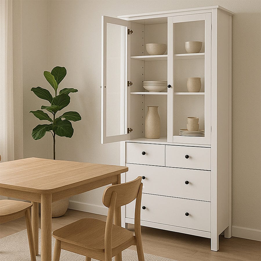 Amber Display Cabinet