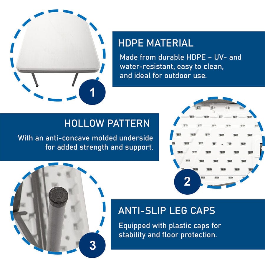 Anders 4ft Rectangular Table