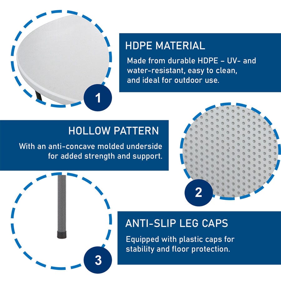Anders 5ft Round Table