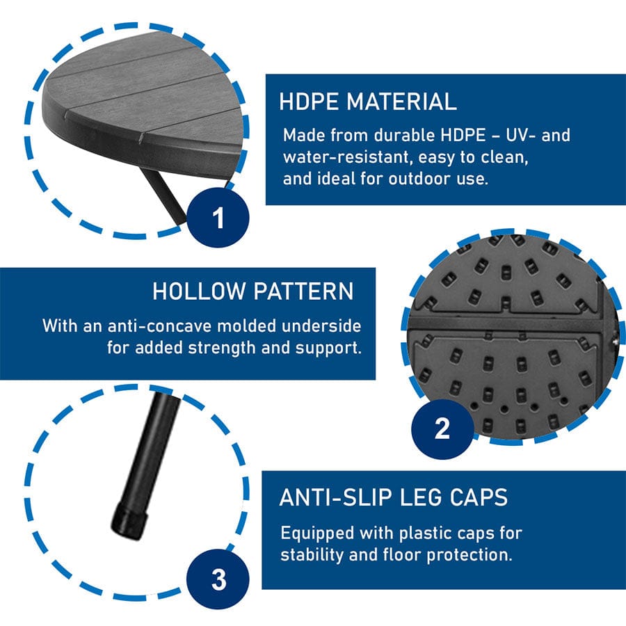 Anders 80cm Round Table