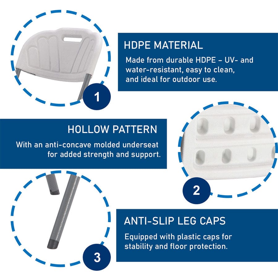 Anders Folding Chair White