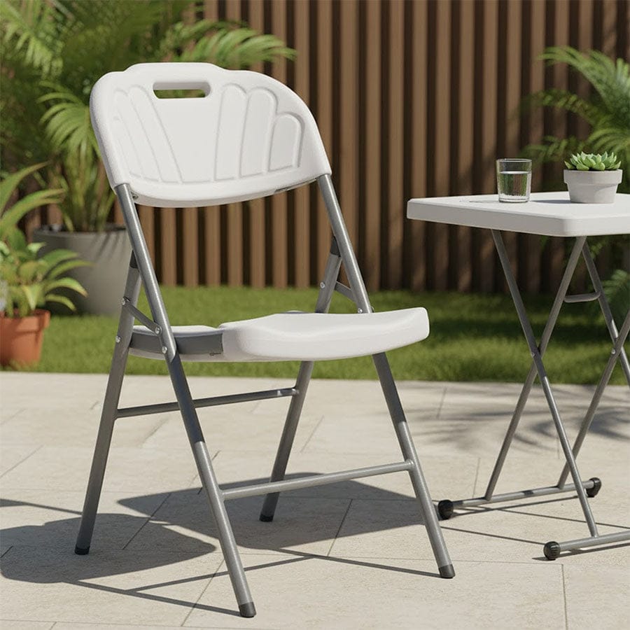 Anders Folding Chair White