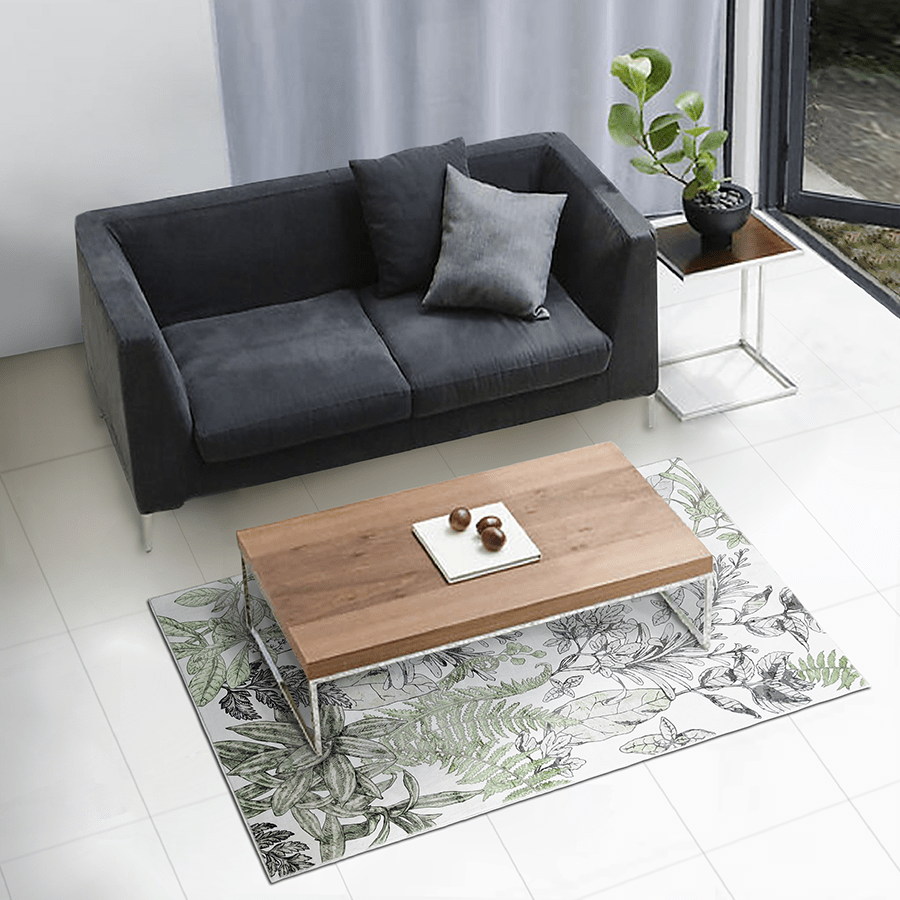 MORE ANDRIK OPTIONS Andrik Lush Flora Printed Rug Andrik Lush Flora Printed Rug Mandaue Foam