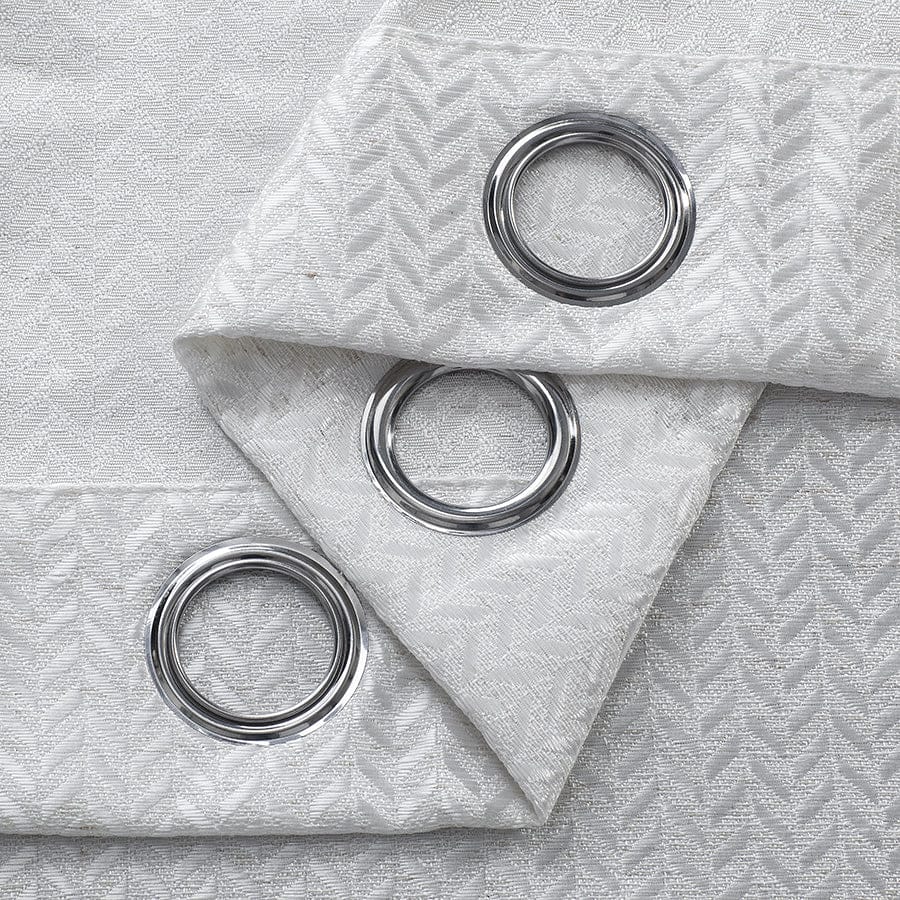 Aneta Pale Cream Crinkle Curtain