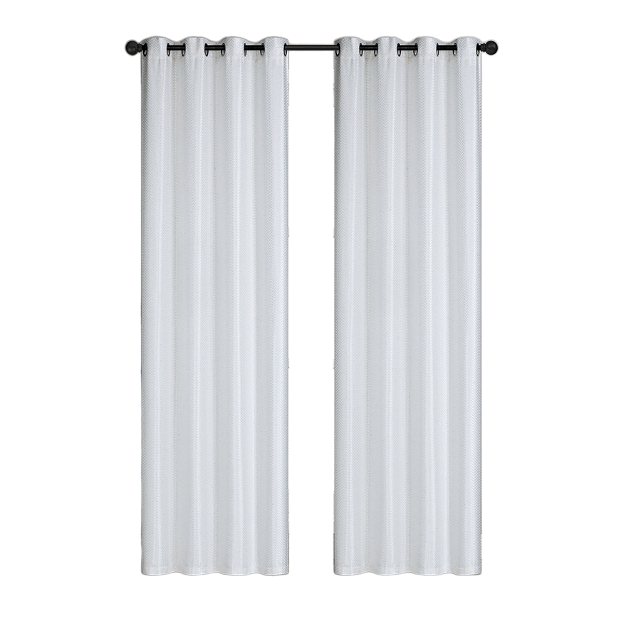Aneta Pale Cream Crinkle Curtain