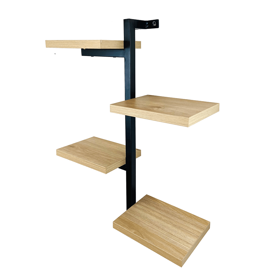 Angus Ladder Shelf Angus Ladder Shelf Oak Mandaue Foam