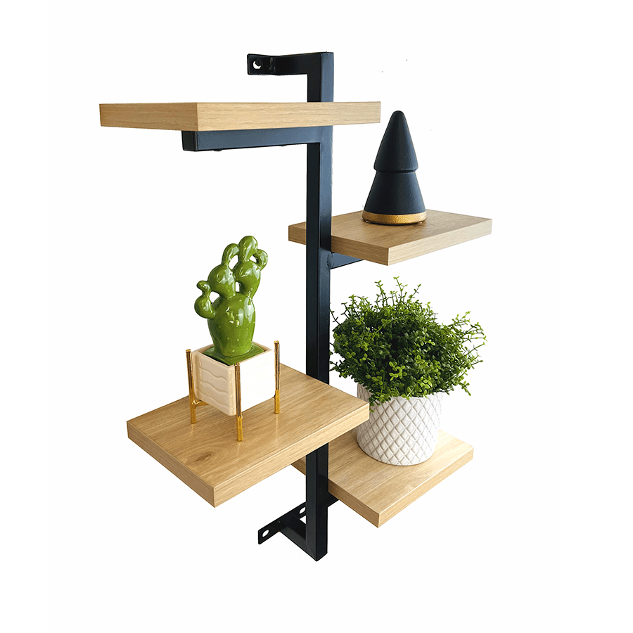 Angus Ladder Shelf Angus Ladder Shelf Oak Mandaue Foam