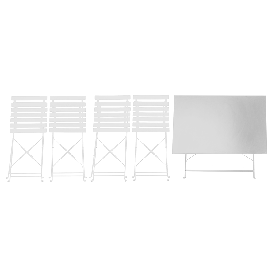 MORE ANSEL OPTIONS Ansel Outdoor Square 4 Seater Dining Set Ansel Outdoor Square 4 Seater Dining Set Matte Grey Mandaue Foam
