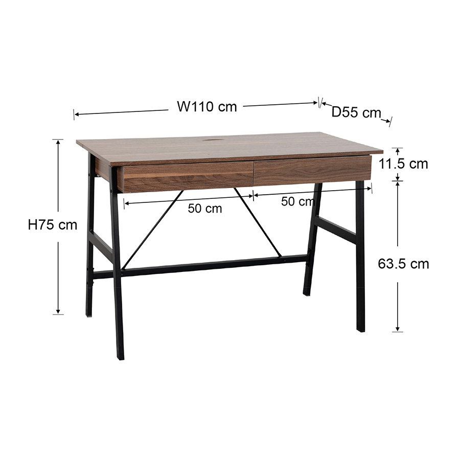 MORE ARCHIE OPTIONS Archie 110 cm Writing Desk Archie 110 cm Writing Desk Mandaue Foam