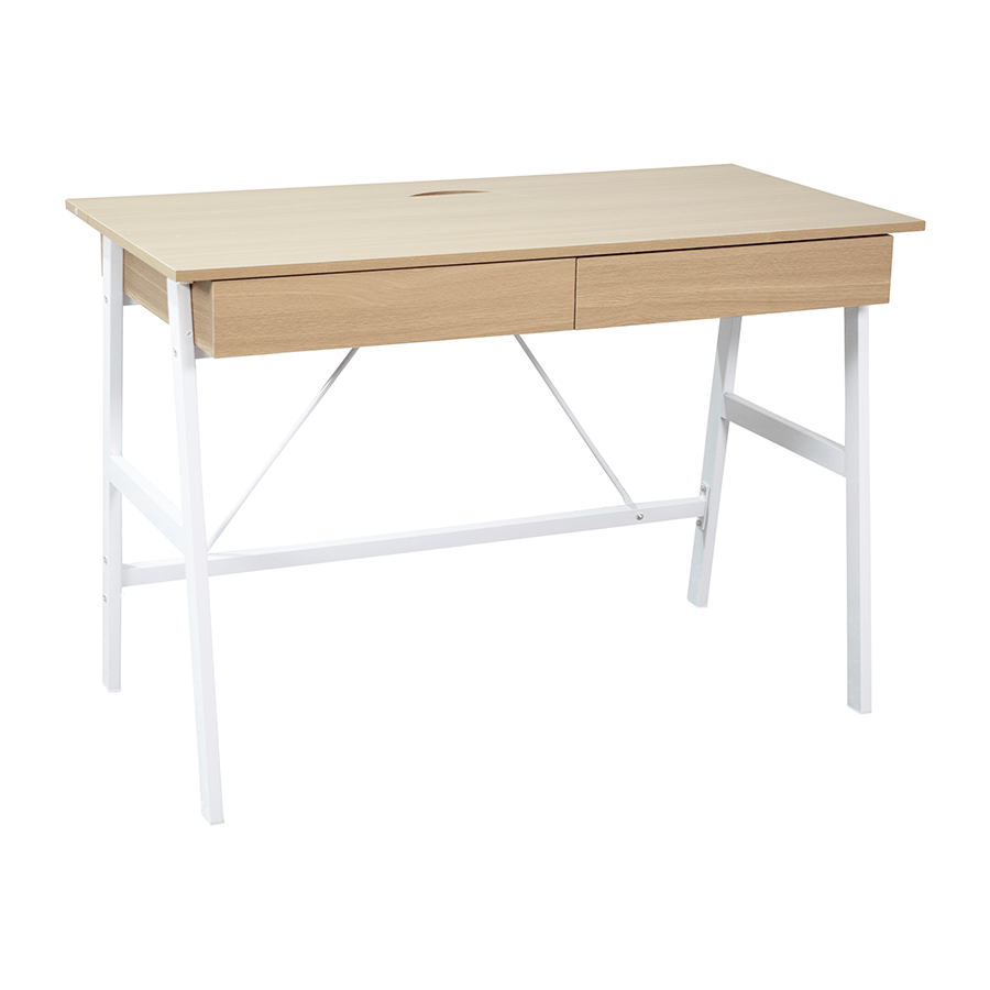MORE ARCHIE OPTIONS Archie 110 cm Writing Desk Archie 110 cm Writing Desk Oak Mandaue Foam