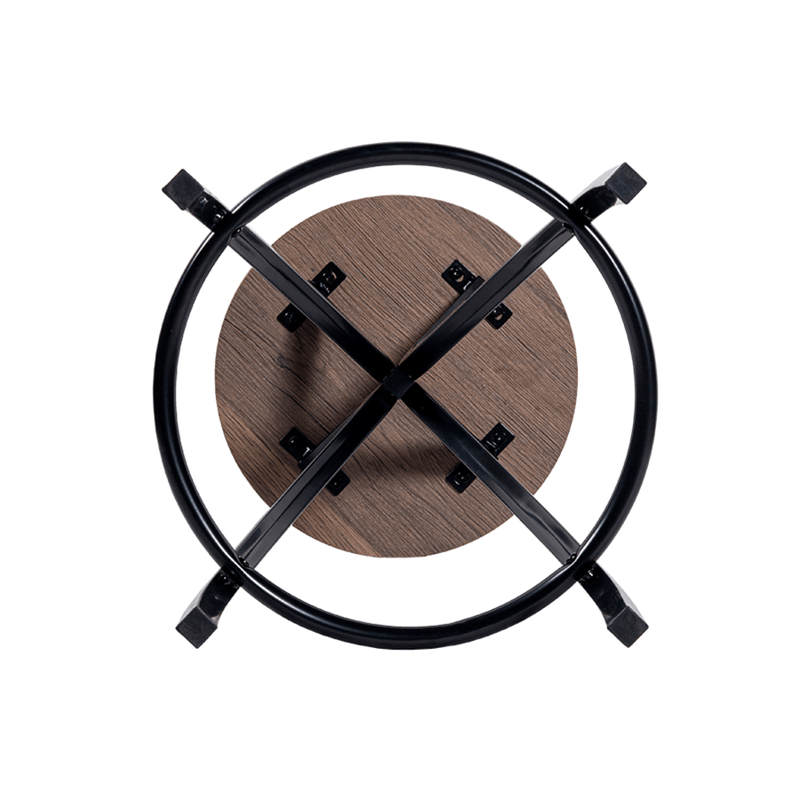 Arietta 2 Seater Pub Set - Walnut