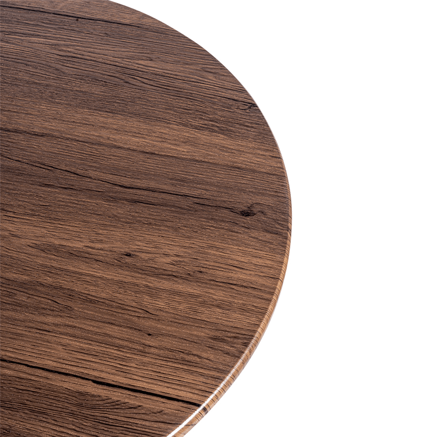 Arietta 2 Seater Pub Set - Walnut