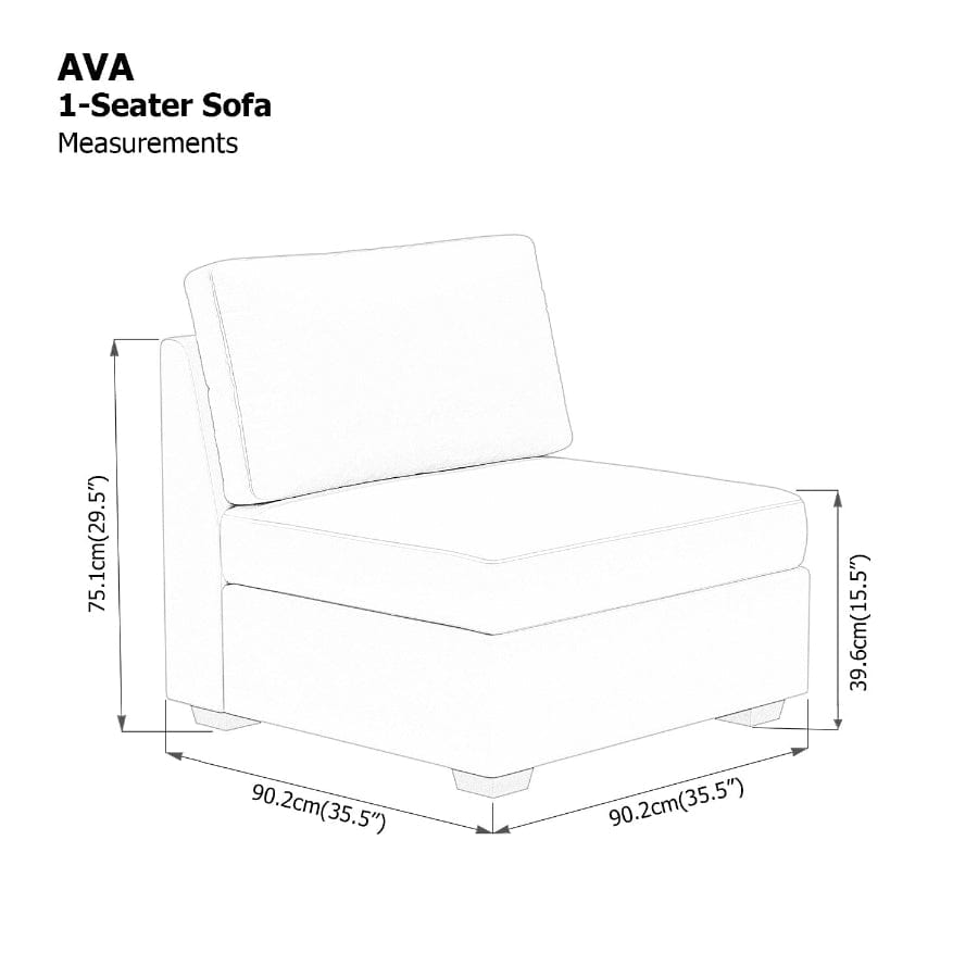 Ava 1 Seater Sofa