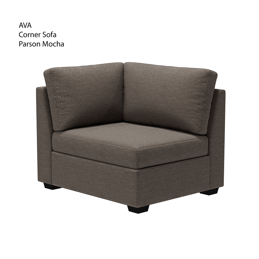 MORE AVA OPTIONS Ava Corner Sofa Ava Corner Sofa Fabric Parson Mocha Mandaue Foam