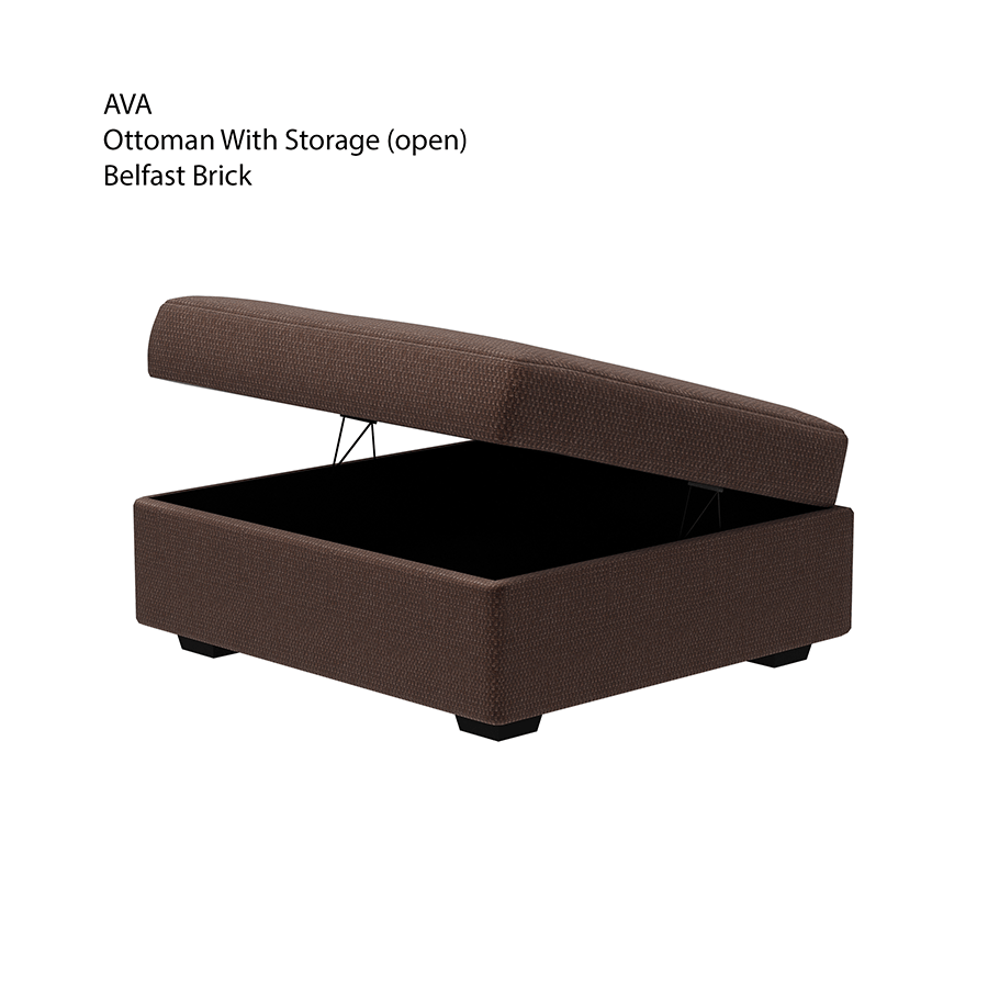 MORE AVA OPTIONS Ava Ottoman with Storage Ava Ottoman with Storage Mandaue Foam
