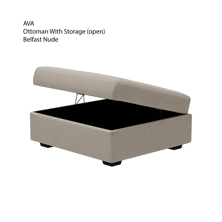 MORE AVA OPTIONS Ava Ottoman with Storage Ava Ottoman with Storage Mandaue Foam