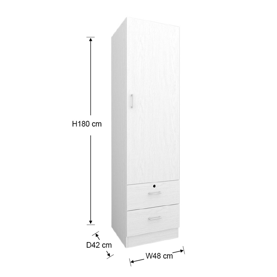 MORE AVERIE OPTIONS Averie 1 Door Wardrobe with 2 Drawer Averie 1 Door Wardrobe with 2 Drawer Mandaue Foam