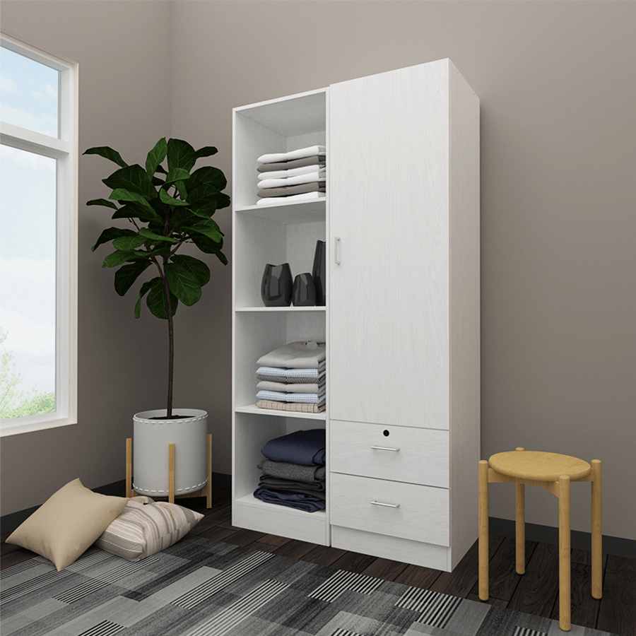 MORE AVERIE OPTIONS Averie 1 Door Wardrobe with 2 Drawer Averie 1 Door Wardrobe with 2 Drawer Mandaue Foam