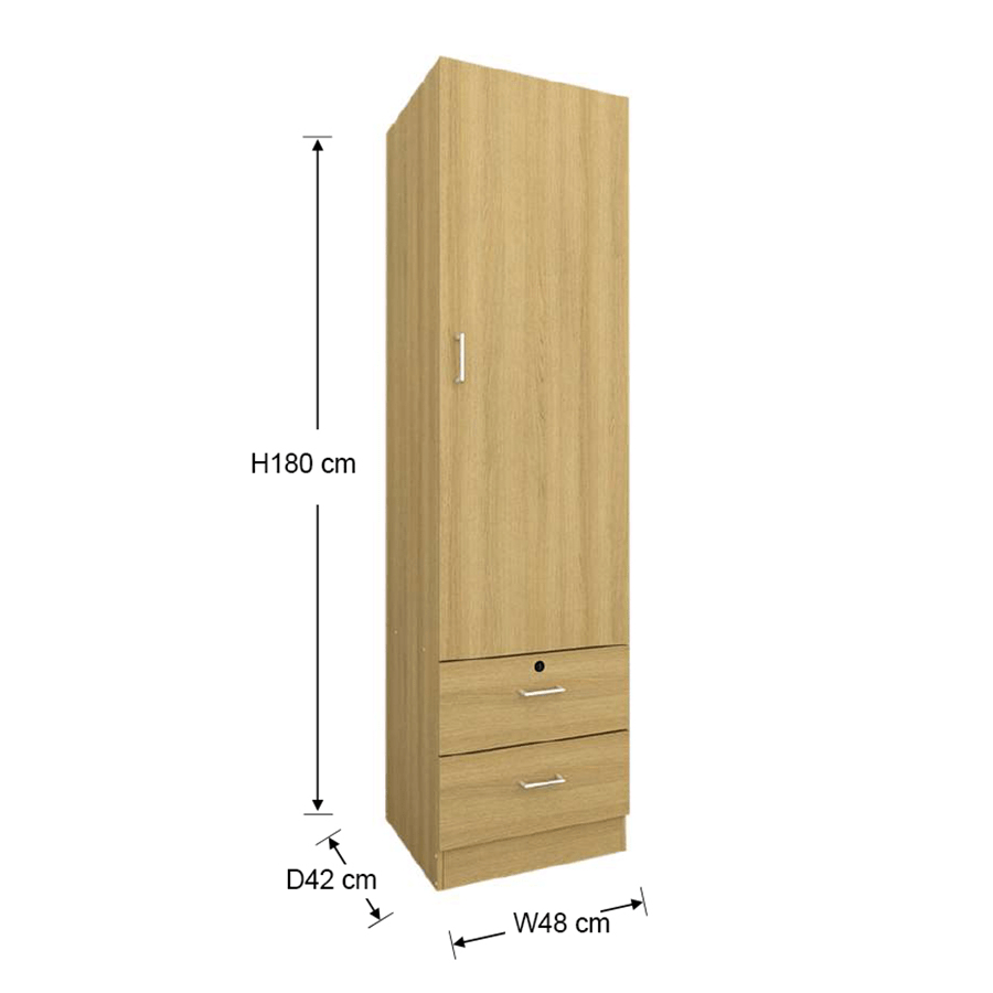 MORE AVERIE OPTIONS Averie 1 Door Wardrobe with 2 Drawer Averie 1 Door Wardrobe with 2 Drawer Mandaue Foam