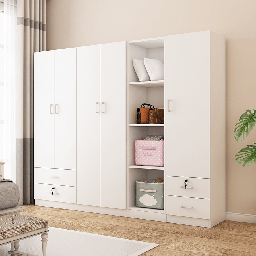 MORE AVERIE OPTIONS Averie 4 Door with 2 Drawer Wardrobe Averie 4 Door with 2 Drawer Wardrobe Mandaue Foam