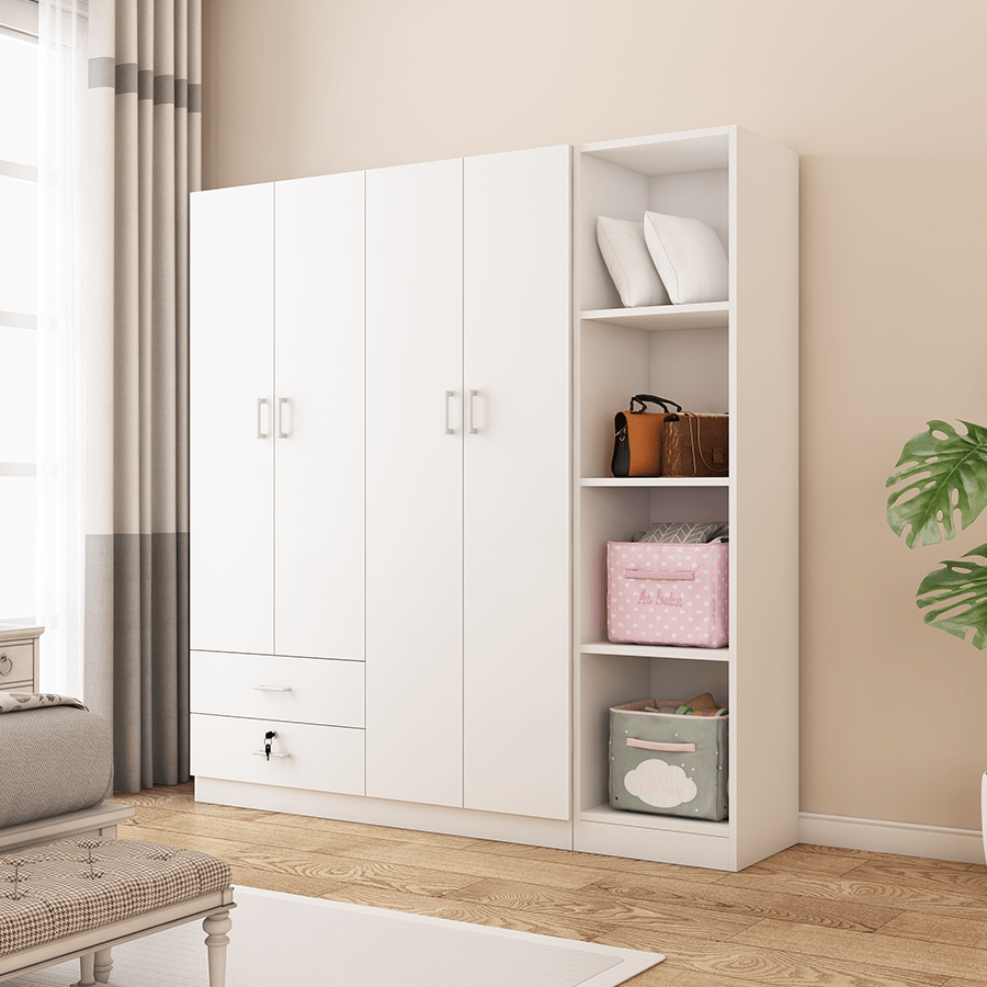 MORE AVERIE OPTIONS Averie 4 Door with 2 Drawer Wardrobe Averie 4 Door with 2 Drawer Wardrobe Mandaue Foam