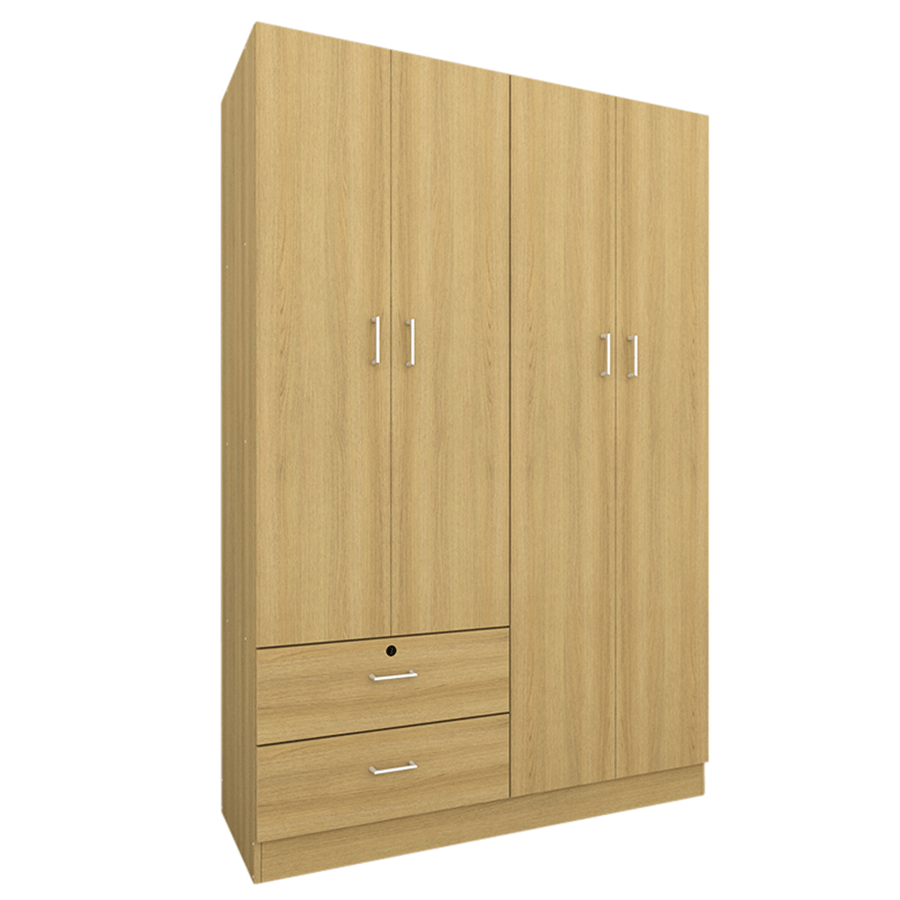 MORE AVERIE OPTIONS Averie 4 Door with 2 Drawer Wardrobe Averie 4 Door with 2 Drawer Wardrobe Oak Mandaue Foam