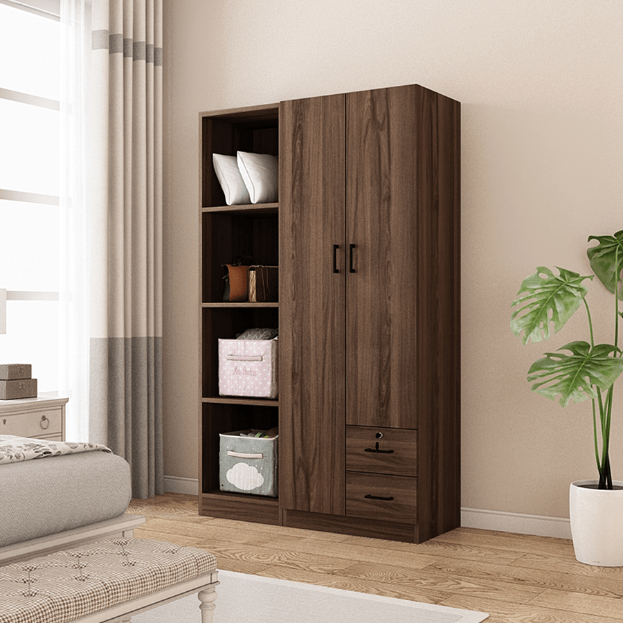 MORE AVERIE OPTIONS Averie Open Wardrobe with 4 Shelves Averie Open Wardrobe with 4 Shelves Mandaue Foam